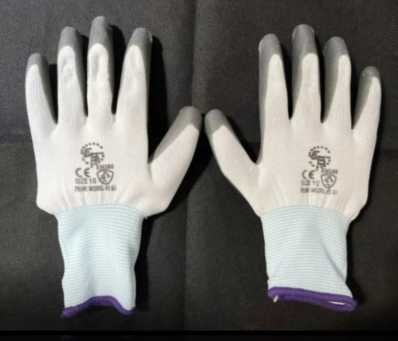Crinkle Latex Coated Glove